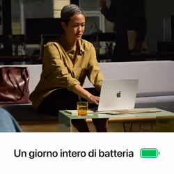 Apple MacBook Pro 14": Chip M4 Max con cpu 14 core e gpu 32 core, 1 TB SSD - Argento - Vista aggiuntiva 4