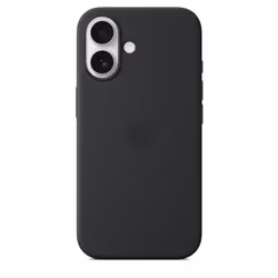 Apple Custodia MagSafe in silicone per iPhone 16 - Nero - Vista aggiuntiva 4