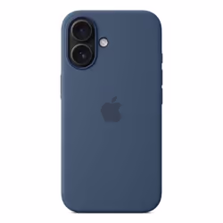 Apple Custodia MagSafe in silicone per iPhone 16 - Denim - Vista aggiuntiva 4