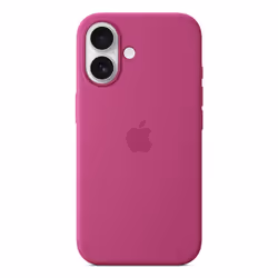 Apple Custodia MagSafe in silicone per iPhone 16 - Fucsia - Vista aggiuntiva 4