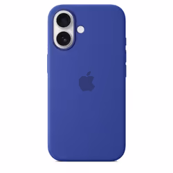 Apple Custodia MagSafe in silicone per iPhone 16 - Blu oltremare - Vista aggiuntiva 4
