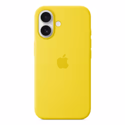 Apple Custodia MagSafe in silicone per iPhone 16 - Giallo carambola - Vista aggiuntiva 4