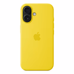 Apple Custodia MagSafe in silicone per iPhone 16 - Giallo carambola - Vista aggiuntiva 5