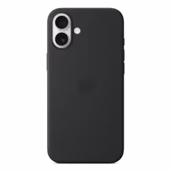Apple Custodia MagSafe in silicone per iPhone 16 Plus - Nero - Vista aggiuntiva 4
