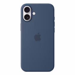 Apple Custodia MagSafe in silicone per iPhone 16 Plus - Denim - Vista aggiuntiva 4