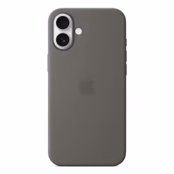 Apple Custodia MagSafe in silicone per iPhone 16 Plus - Grigio pietra - Vista aggiuntiva 4