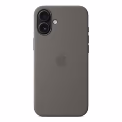 Apple Custodia MagSafe in silicone per iPhone 16 Plus - Grigio pietra - Vista aggiuntiva 5