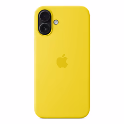 Apple Custodia MagSafe in silicone per iPhone 16 Plus - Giallo carambola - Vista aggiuntiva 4
