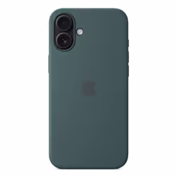 Apple Custodia MagSafe in silicone per iPhone 16 Plus - Verde lago - Vista aggiuntiva 5