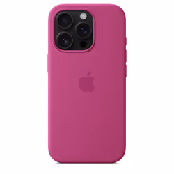 Apple Custodia MagSafe in silicone per iPhone 16 Pro - Fucsia - Vista aggiuntiva 4