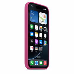 Apple Custodia MagSafe in silicone per iPhone 16 Pro - Fucsia - Vista aggiuntiva 5
