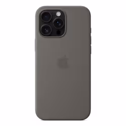 Apple Custodia MagSafe in silicone per iPhone 16 Pro Max - Grigio pietra - Vista aggiuntiva 4