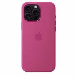 Apple Custodia MagSafe in silicone per iPhone 16 Pro Max - Fucsia - Vista aggiuntiva 4