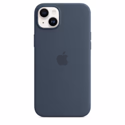 Apple Custodia MagSafe in silicone per iPhone 14 Plus - Blu tempesta - Vista aggiuntiva 4