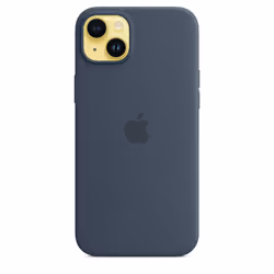 Apple Custodia MagSafe in silicone per iPhone 14 Plus - Blu tempesta - Vista aggiuntiva 6