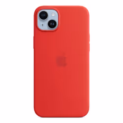 Apple Custodia MagSafe in silicone per iPhone 14 Plus - (PRODUCT)RED, Cover, Apple, iPhone 14 Plus, 17 cm (6.7"), Rosso