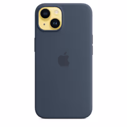 Apple Custodia MagSafe in silicone per iPhone 14 - Blu tempesta - Vista aggiuntiva 6