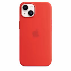Apple Custodia MagSafe in silicone per iPhone 14 - (PRODUCT)RED - Vista aggiuntiva 4