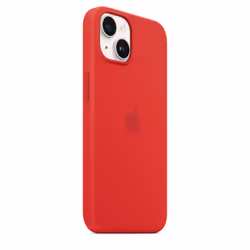 Apple Custodia MagSafe in silicone per iPhone 14 - (PRODUCT)RED - Vista aggiuntiva 7