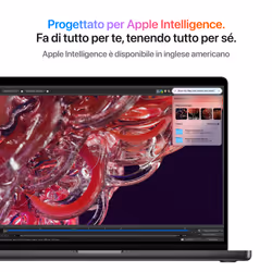 Apple MacBook Pro 14": Chip M4 con cpu 10 core e gpu 10 core, 1 TB SSD - Nero siderale - Vista aggiuntiva 5