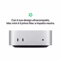 Apple Mac mini - Chip M4 10‑core CPU, 10‑core GPU, 24GB, 512 GB SSD - Vista aggiuntiva 5