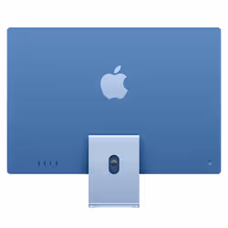 Apple iMac Apple M M4 59,7 cm (23.5") 4480 x 2520 Pixel PC All-in-one 24 GB 512 GB SSD macOS Sequoia Wi-Fi 6E (802.11ax) Blu - Vista aggiuntiva 2