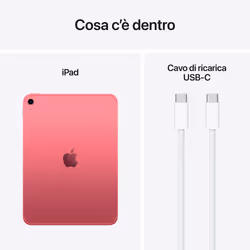 Apple iPad 11'' Wi-Fi + Cellular 512 GB Rosa - Vista aggiuntiva 8