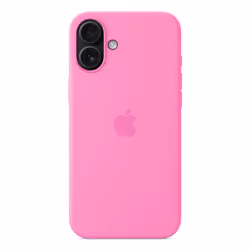 Apple Custodia MagSafe in silicone per iPhone 16 Plus – Rosa peonia - Vista aggiuntiva 5