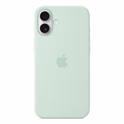 Apple Custodia MagSafe in silicone per iPhone 16 Plus – Acquamarina - Vista aggiuntiva 4