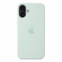 Apple Custodia MagSafe in silicone per iPhone 16 Plus – Acquamarina - Vista aggiuntiva 5