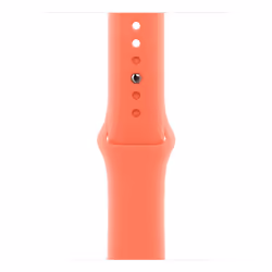 Apple Cinturino Sport mandarancio (42 mm) - S/M, Band, Orologio intelligente, Arancione, Apple, Apple Watch Models 38mm, 40mm ...