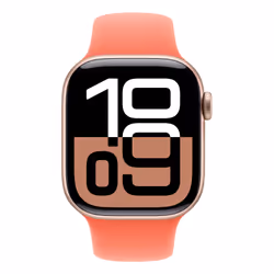 Apple Cinturino Sport mandarancio (42 mm) - S/M