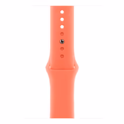 Apple Cinturino Sport mandarancio (46 mm) - M/L, Band, Orologio intelligente, Arancione, Apple, Apple Watch Models 44mm 45mm ...