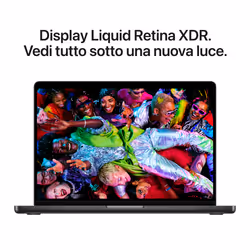 Apple MacBook Pro 14" Chip M5 10‑core CPU 10‑core GPU, 16GB, 512 GB SSD Nero Siderale - Vista aggiuntiva 6