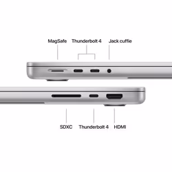 Apple MacBook Pro 14" Chip M5 10‑core CPU 10‑core GPU, 24GB, 1 TB SSD Argento - Vista aggiuntiva 7