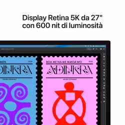 Apple Studio Display - Vetro nanotexture - Adattatore di montaggio VESA (Sostegno non incluso) - Vista aggiuntiva 3