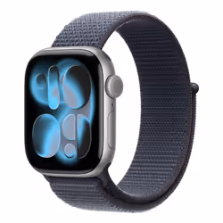 Apple MFFC4ZM/A accessorio indossabile intelligente Band Blu Nylon, Poliestere riciclato, Spandex - Vista aggiuntiva 2