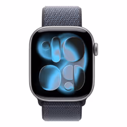 Apple MFFC4ZM/A accessorio indossabile intelligente Band Blu Nylon, Poliestere riciclato, Spandex - Vista aggiuntiva 3