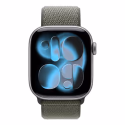 Apple MFFD4ZM/A accessorio indossabile intelligente Band Verde Nylon, Poliestere riciclato, Spandex - Vista aggiuntiva 3