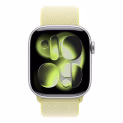 Apple MFFF4ZM/A accessorio indossabile intelligente Band Giallo Nylon, Poliestere riciclato, Spandex - Vista aggiuntiva 3
