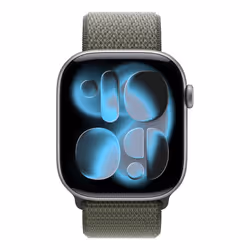 Apple MFFJ4ZM/A accessorio indossabile intelligente Band Verde Nylon, Poliestere riciclato, Spandex - Vista aggiuntiva 3