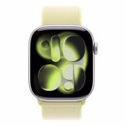 Apple MFFL4ZM/A accessorio indossabile intelligente Band Giallo Nylon, Poliestere riciclato, Spandex - Vista aggiuntiva 3