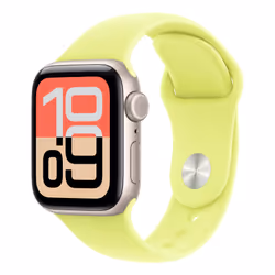 Apple MFFU4ZM/A accessorio indossabile intelligente Band Giallo Fluoroelastomero - Vista aggiuntiva 2