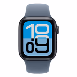 Apple MFFW4ZM/A accessorio indossabile intelligente Band Blu Fluoroelastomero - Vista aggiuntiva 3