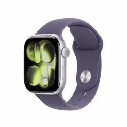 Apple MFGH4ZM/A accessorio indossabile intelligente Band Viola Fluoroelastomero - Vista aggiuntiva 2
