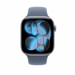 Apple MFGX4ZM/A accessorio indossabile intelligente Band Blu Fluoroelastomero - Vista aggiuntiva 3