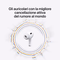 Apple AirPods Pro (terza generazione) AirPods Pro (3rd generation) Auricolare True Wireless Stereo (TWS) In-ear Chiamate/Musica/Sport/Tutti i giorni Bluetooth Bianco - Vista aggiuntiva 3