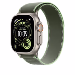 Apple MFT54ZM/A accessorio indossabile intelligente Band Verde Titanio, Poliestere, Spandex, Nylon - Vista aggiuntiva 2