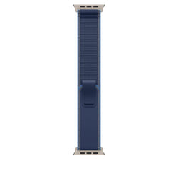 Apple MFT64ZM/A accessorio indossabile intelligente Band Blu Titanio, Poliestere, Spandex, Nylon