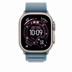 Apple MFTJ4ZM/A accessorio indossabile intelligente Band Blu Titanio, Poliestere, Spandex - Vista aggiuntiva 3
